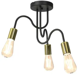 lampa-sufitowa-dow-czarny-zloty-3xe27-loft-ruchome-ramiona-flex-gietkie