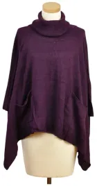 ponczo-otulacz-purpurowy-sz0898