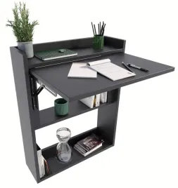 biurko-skladane-czarne-biurko-scienne-do-pracowni-biura-salonu-pokoju-mk