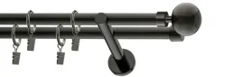 karnisz-czarny-320-cm-podwojny-jakosc-polysk-19mm