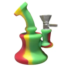bongo-fajka-silikon-13cm-rasta