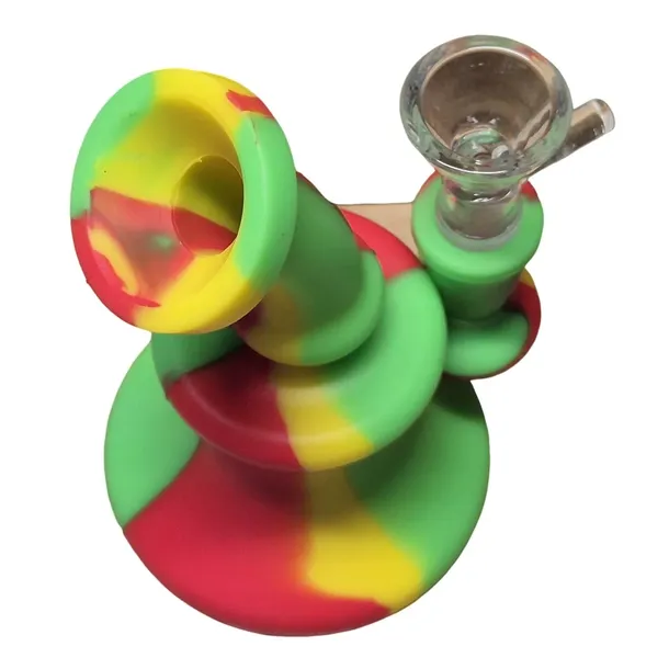bongo-fajka-silikon-13cm-rasta-stan-opakowania-brak-opakowania