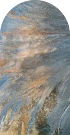 tapeta-luk-na-sciane-dekoracja-abstrakcja-zolto-niebieska-100x190