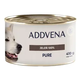 addvena-moist-pure-jelen-100percent-karma-mokra-dla-psow-410g