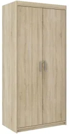 szafa-dwudrzwiowa-dab-sonoma-laminat-z-polkami-drazkiem-87x1905x53-cm-lena