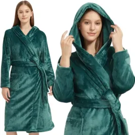 szlafrok-z-kapturem-wiazany-cieply-miekki-unisex-xs-paulo-butelkowa-zielen
