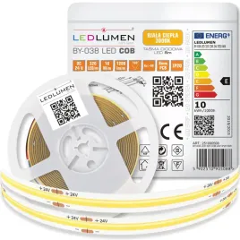 tasma-led-cob-24v-5m-neon-mocna-320-diod-m-1200lm-m-linia-pasek-8mm-3000k