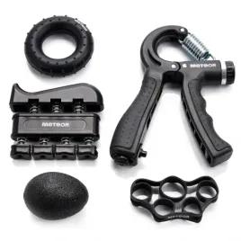 zestaw-5w1-do-cwiczen-dloni-i-palcow-meteor-sciskacz-pilkax2-guma-pierscien