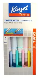 kayet-zakreslacze-z-cienkopisem-4mm-05mm-2w1-5szt