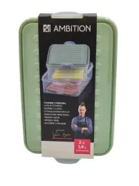 ambition-alimente-pojemnik-z-pokrywka-zielony-2x14l