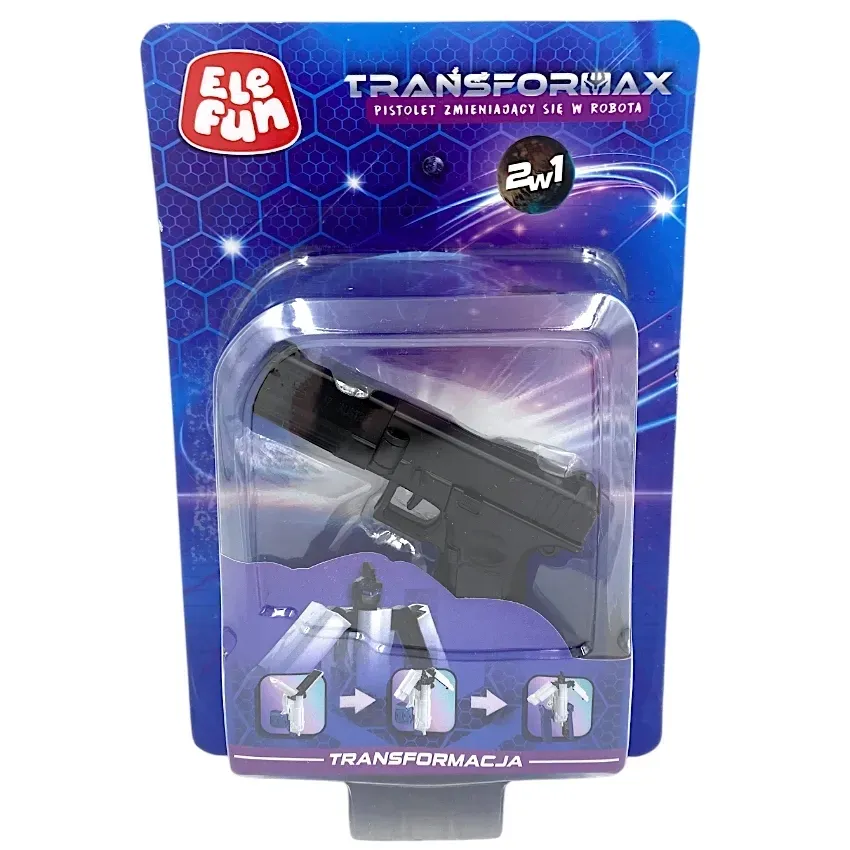elefun-transformax-2w1-pistolet-robot-czarny-stan-nowy
