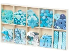 zestaw-do-ozdabiania-morski-niebieski-klamerki-guziczki-tasiemki-akcesoria