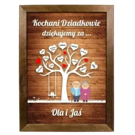 podziekowanie-dla-dziadkow-prezent-dla-babci-ramka