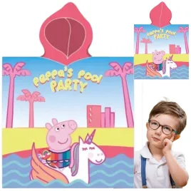 recznik-z-kapturem-poncho-swinka-peppa-szybkoschnacy-bawelniany-rozowy