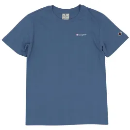 koszulka-damska-champion-ss-tee-niebieska-117535-bs099-xs