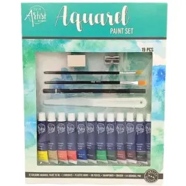 creative-artist-zestaw-startowy-do-malowania-19el-farby-akwarelowe