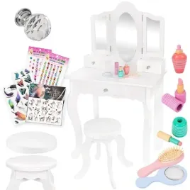 kinderplay-duza-drewniana-toaletka-dla-dziewczynki-dzieci-1055cm-tatuaze