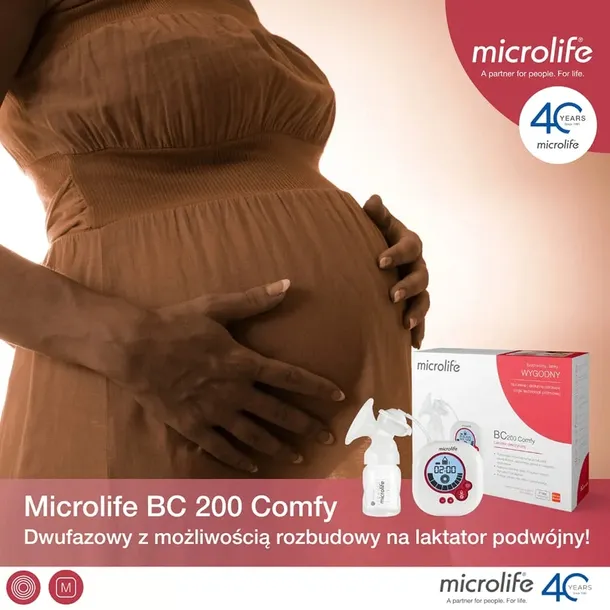 microlife-laktator-elekt-bc-200-comfy-stan-nowy-elementy-zestawu-butelka-laktator-podstawka-pod-butelke-smoczek-torba-na-laktator