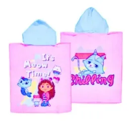 gabby-s-dollhouse-koci-domek-gabi-poncho-z-kapturem-100percent-bawelna-50x115cm