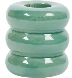 home-accents-swiecznik-ceramiczny-niski-maly-krecony-na-swiece-zielony