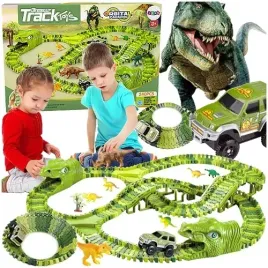 tor-samochodowy-dinozaury-park-samochod-autko-figurki-ogromny-240-elementow