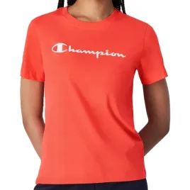 koszulka-damska-champion-ss-tee-koralowa-117534-ps004-s