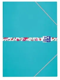 oxford-floral-teczka-z-gumka-a4-niebieska
