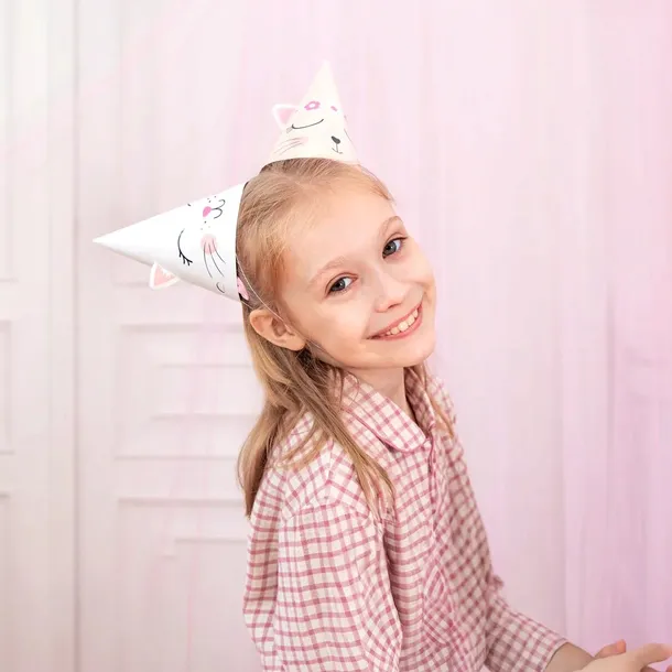 czapeczki-urodzinowe-kotki-6szt-zestaw-urodziny-przyjecie-dekoracja-kot-okazje-uniwersalny