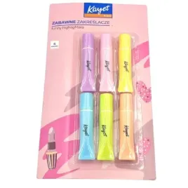 zabawne-zakreslacze-tubki-6-kolorow-zakreslacz