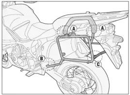 stelaz-kufrow-bocznych-monokey-givi-pl2119-do-yamaha-xt1200-z