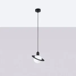 lampa-sufitowa-wiszaca-kula-zyrandol-czarny-sollux