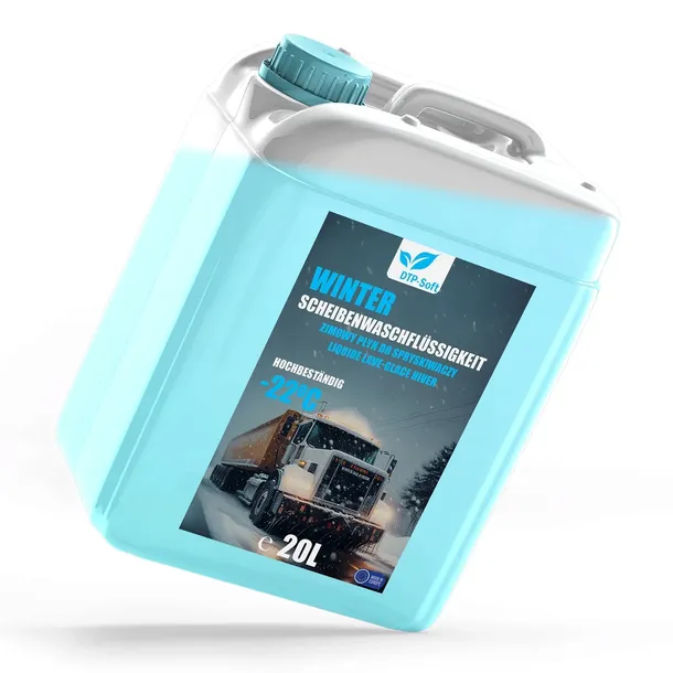 20 Litrów PŁYN DO SPRYSKIWACZY ZIMOWY -22 ZAPACHOWY 1 x 20L