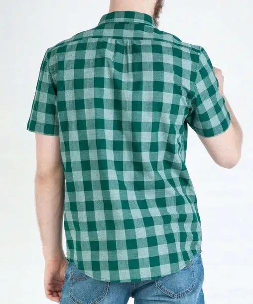 meska-koszula-lee-button-down-ss-m-kolor-zielony
