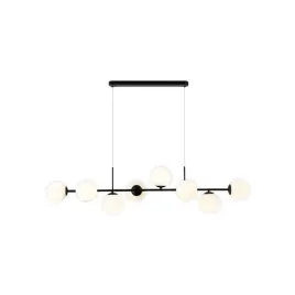 lampa-wiszaca-nad-stol-czarna-8-kloszy-kule-darmat-light