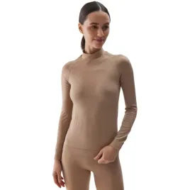 koszulka-termoaktywna-damska-4f-f156-jasny-braz-4fwaw24useaf156-82s-xs-s