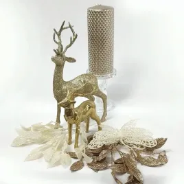 galazka-liscie-na-druciku-brokatowa-braz-swiateczna-20-cm-1-szt