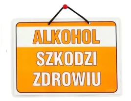 wywieszka-laminowana-alkohol-szkodzi-zdrowiu-pomaranczowa-21x15cm