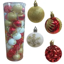 bombki-choinkowe-kule-5cm-brokat-duze-zlote-bialo-zlote-czerwone-36el