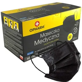 opharm-maski-medyczne-czarne-50-szt