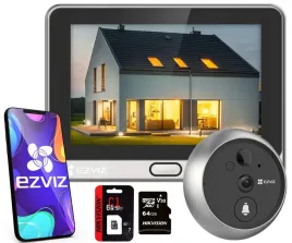 wizjer-ezviz-dp2-2k-dotykowy-wifi-wizjer-z-kamera-karta-sd-64gb