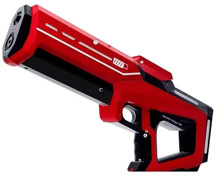 Pistolet na Wodę - Automatyczny, Elektryczny Karabin zasięg do 8m CZERWONY