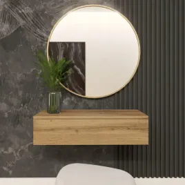 konsola-szafka-wiszaca-scienna-mala-toaletka-biurko-dab-wotan-ania-50-cm