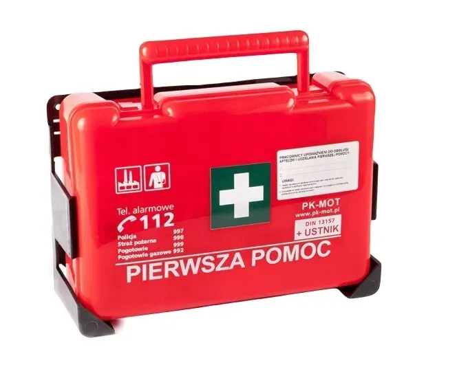 APTECZKA PIERWSZEJ POMOCY PRZEMYSŁOWA ZAKŁADOWA DIN 13164