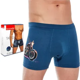 bokserki-meskie-z-nadrukiem-szorty-bawelniane-cornette-tattoo-232-xl