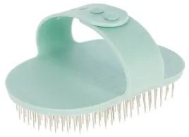 zgrzeblo-dla-terierow-z-paskiem-na-dlon-13-x-8-cm-turkusowe-kerbl