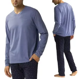 pizama-meska-100percent-bawelna-z-dlugim-rekawem-atlantic-nmp-374-xl