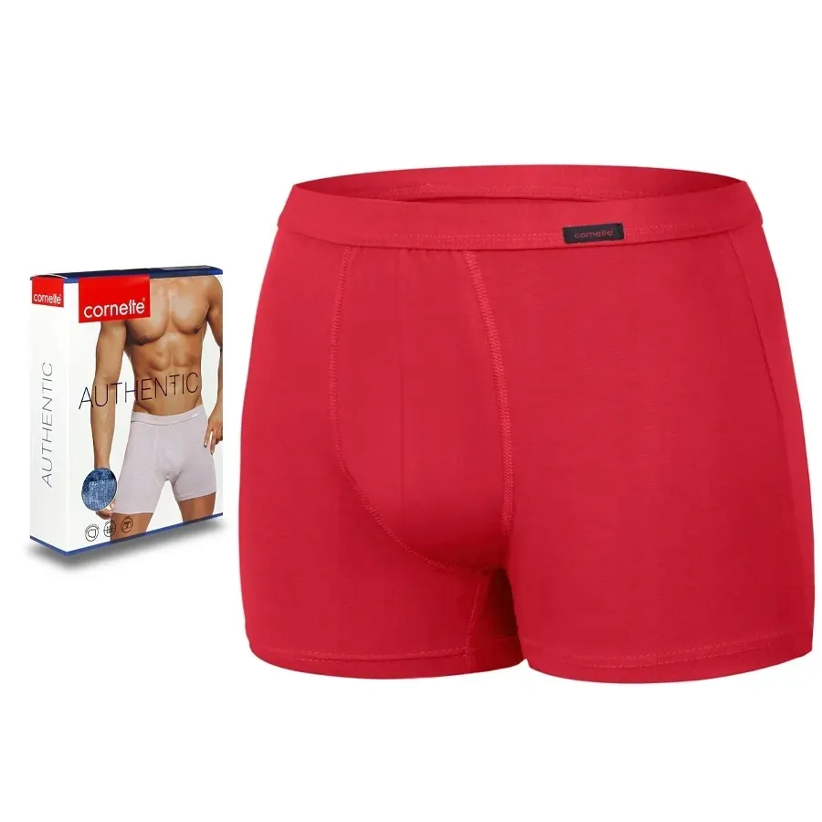 bokserki-cornette-authentic-mini-czerwony-m
