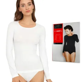 bluzka-bezszwowa-damska-gatta-t-shirt-long-m