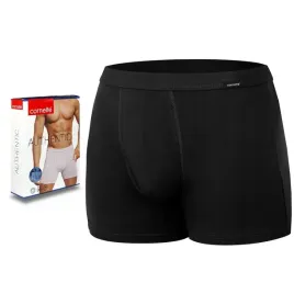 bokserki-cornette-authentic-mini-czarne-m