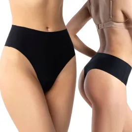 majtki-stringi-damskie-z-wysokim-stanem-bezszwowe-julimex-string-maxi-l